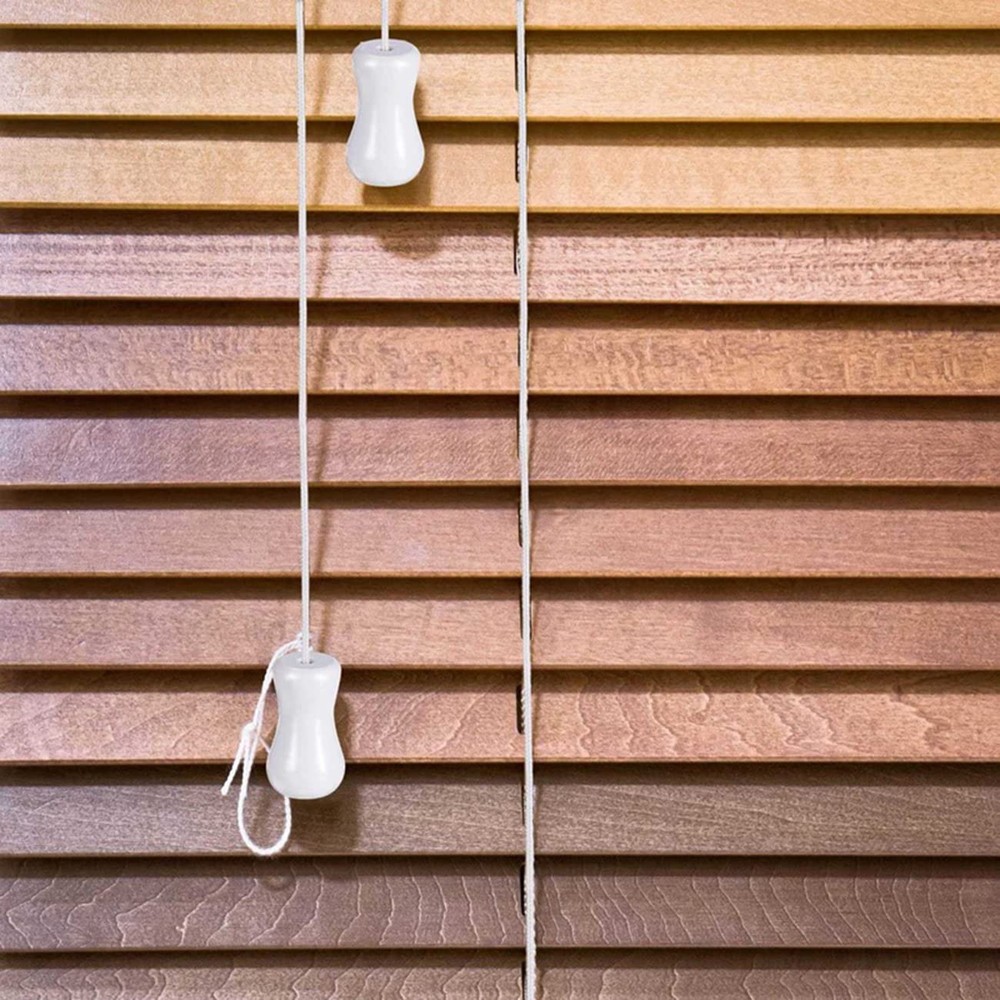 AXLIZER 1PC 54 Yards 2mm Braided Shade Roller Blinds Cord White Pull