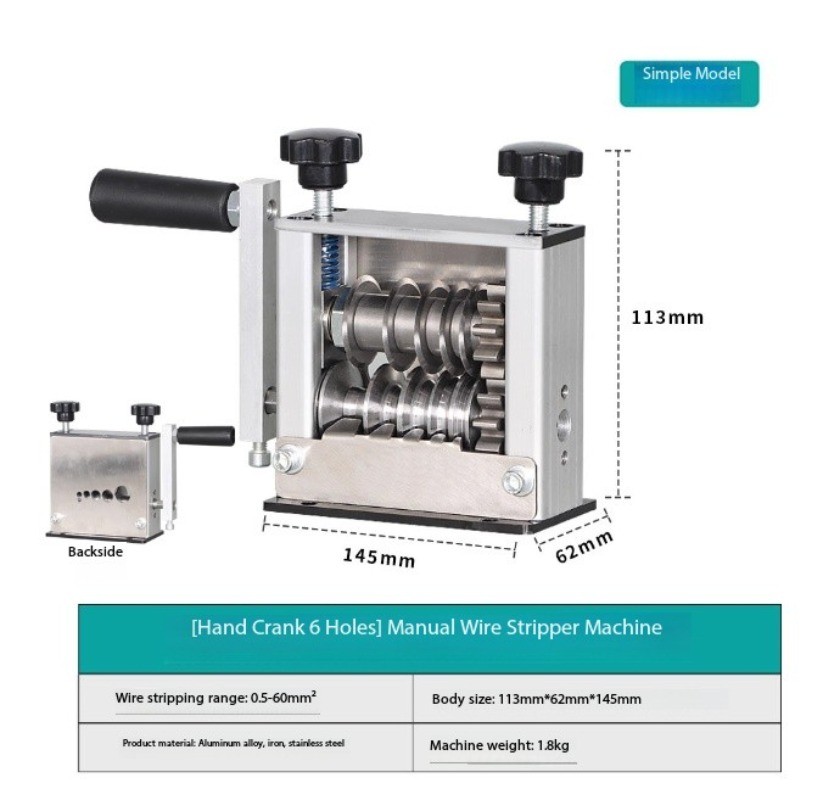 Wire Stripping Machine Scrap Copper Wire Dialer Wire Stripping Machine