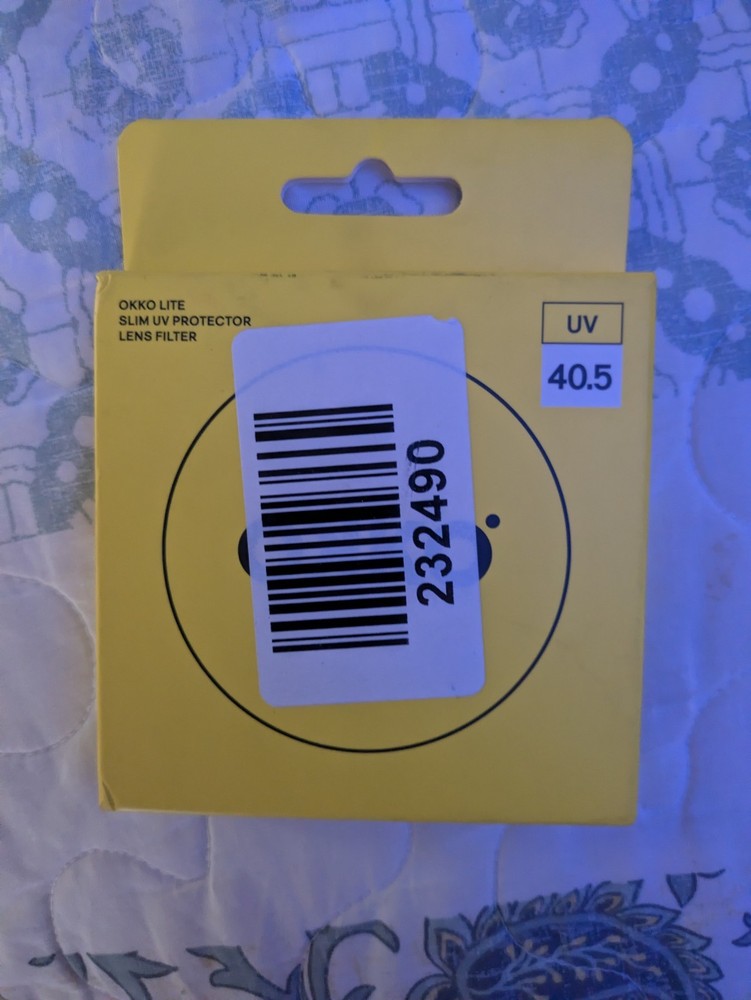 Okko Lite Range UV Protection Lens 40.5