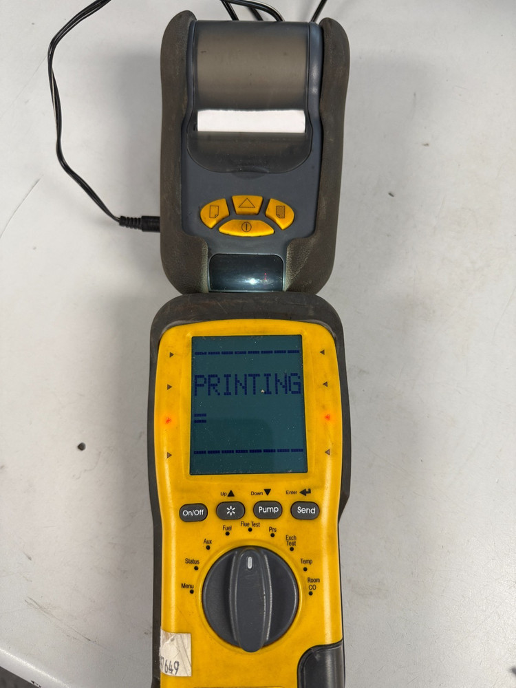 Used UEI C155 Combustion Analyzer with Printer! Works great, No Errors!