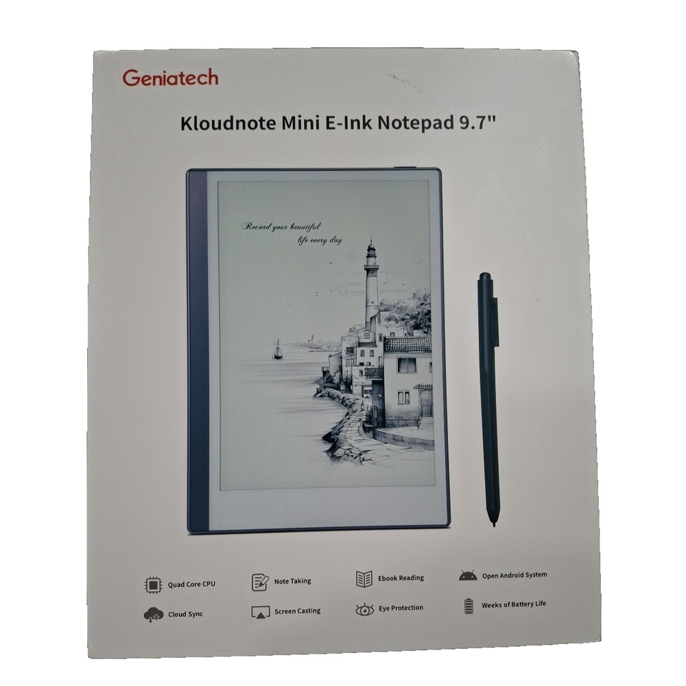 9.7" Android E-Ink Tablet – Paperwhite eReader & Digital Notepad w/ Stylus