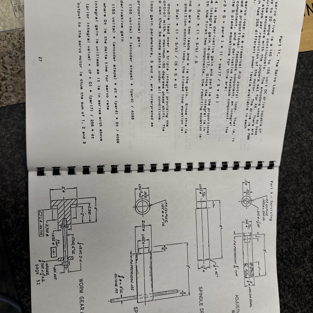 HAAS SINGLE AXIS SERVO MOTOR CONTROLLER USER’s GUIDE MANUAL