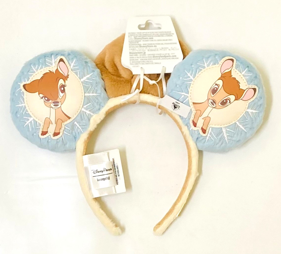 BNWT Disney Loungefly Bambi Pastel Minnie Mouse Ears Headband Adult
