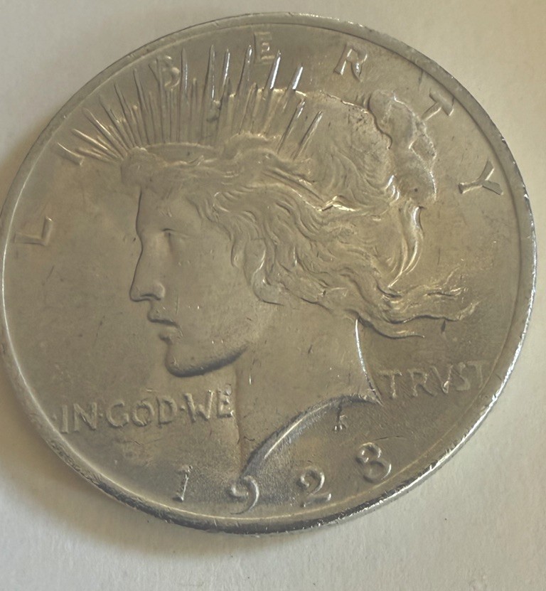 1923 Peace Silver Dollar