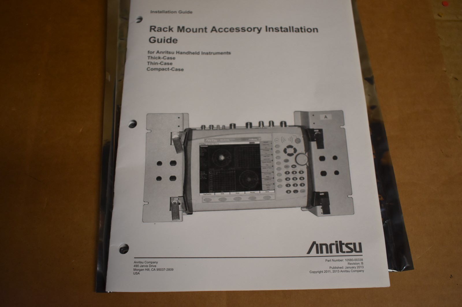 Anritsu 66864 Rack Mount NextGen 76mm for Handheld Instruments