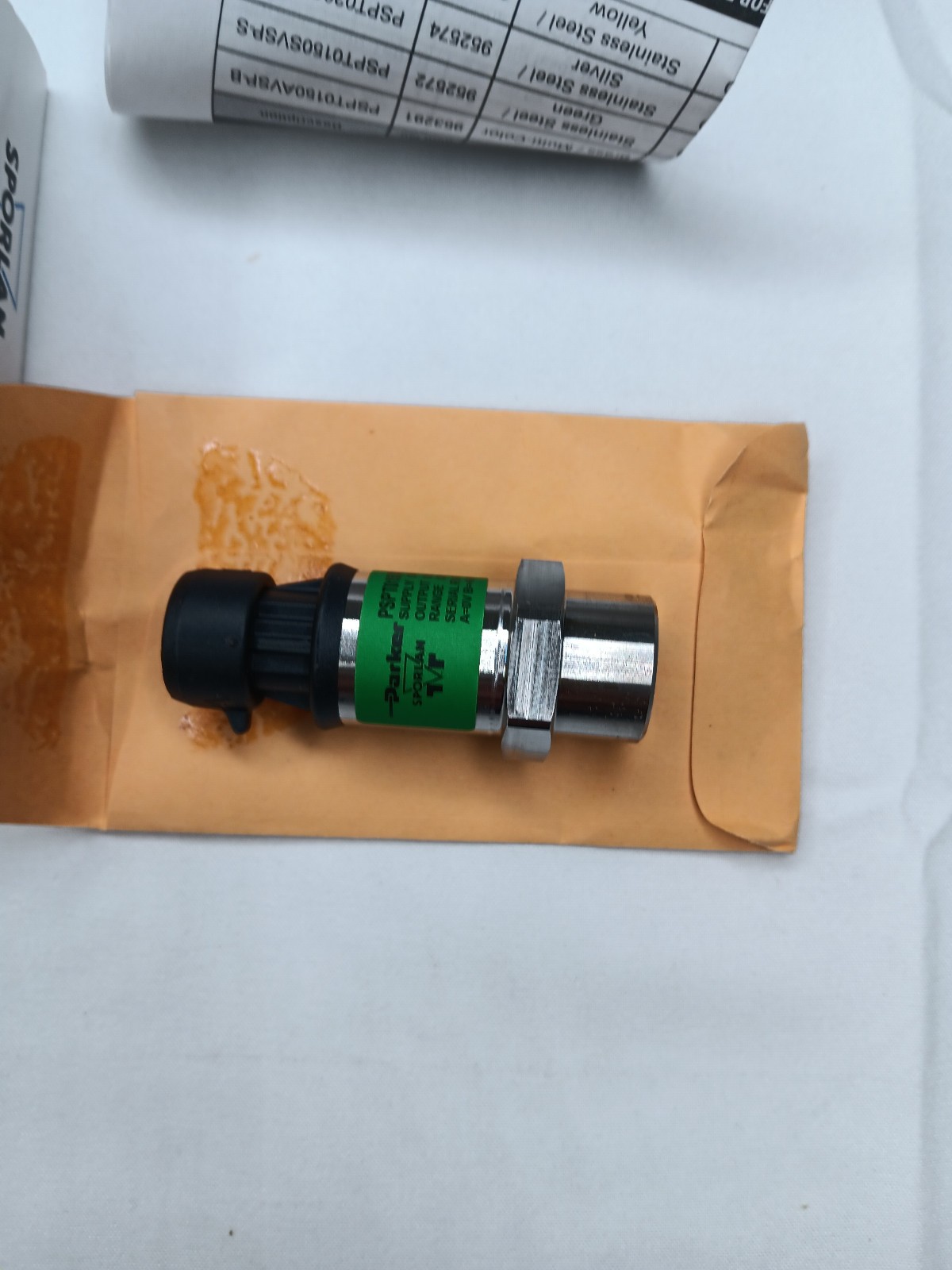 Sporlan PSPT0150SVSP-S Pressure Transducer Temp Sensor Item #952572 New in Box