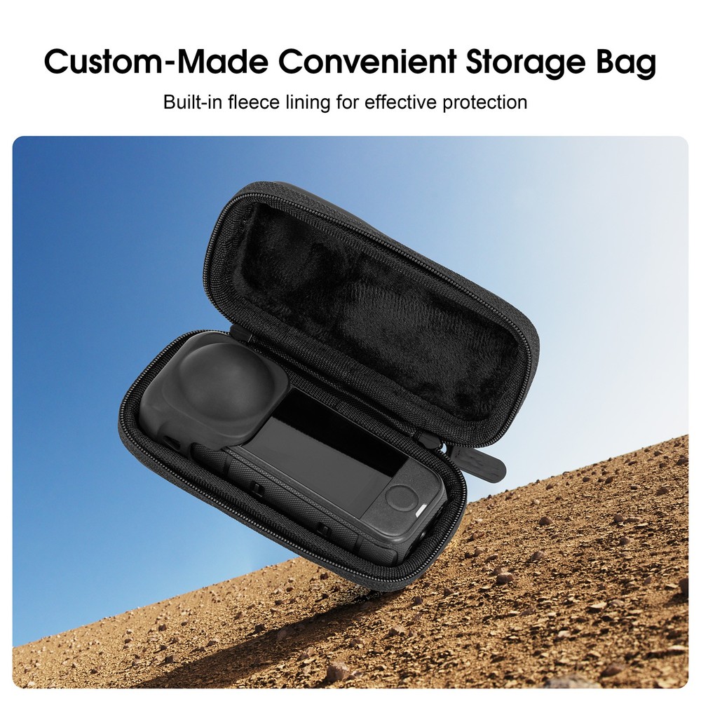 Camera Black Storage Case Single-Unit Package for lnsta360 x4 Air