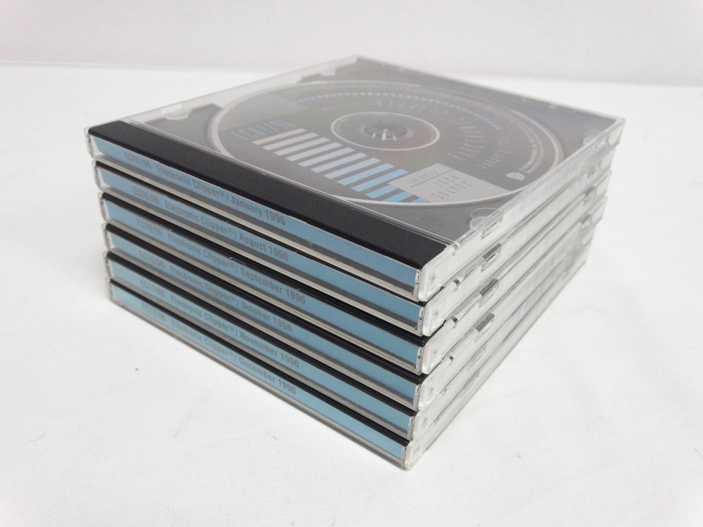 Dynamic Graphics Electronic Clipper Clip Art Library Jan. & Aug. - Dec. 1996