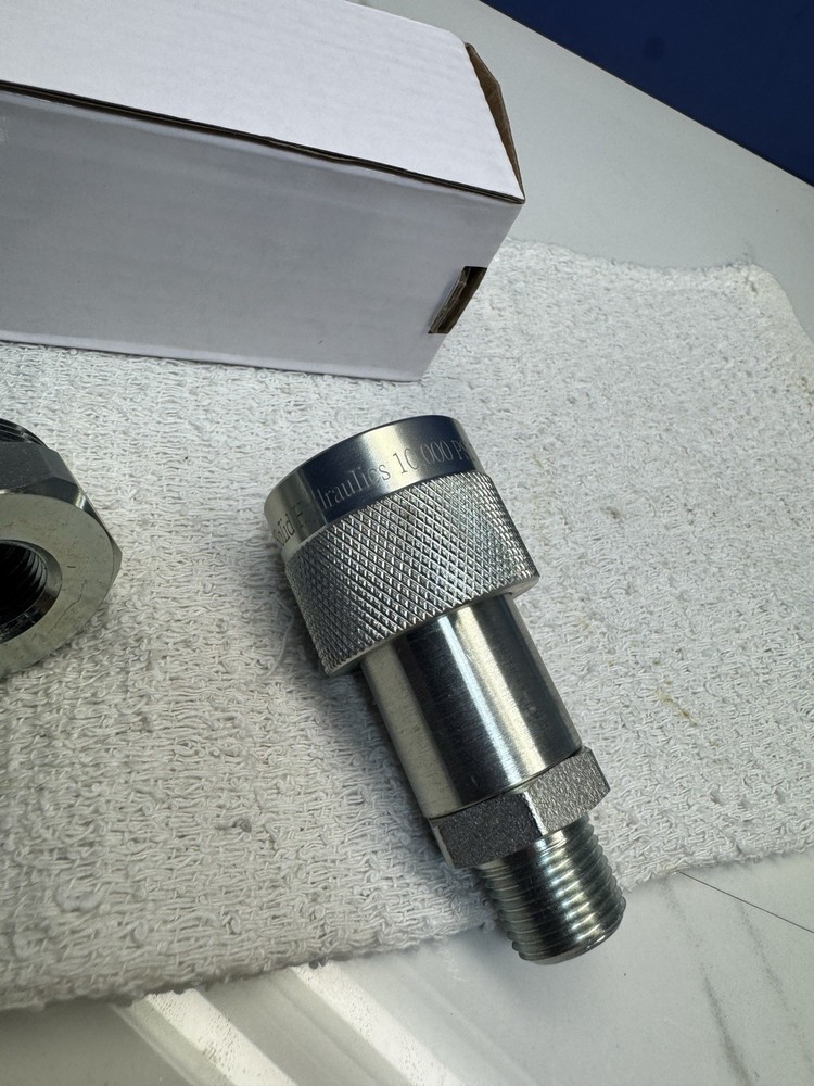 Quick Coupler | Enerpac C 604 Style | 3/8" | Complete Set | Free FAST Shipping