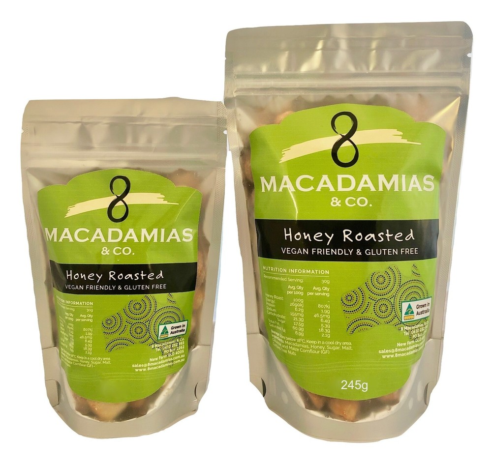 Honey Roasted Macadamia Nuts