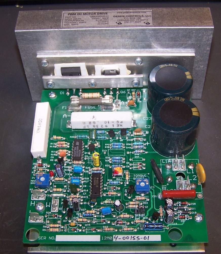 NEW Gemini Controls 12M04-00155-01 1HP PWM Treadmill Motor Control Controller