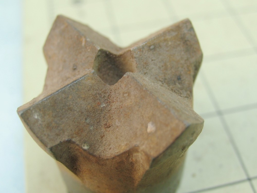 1-3/4" Dia.Hammer Drill Star Bit w/1" thread Lot W