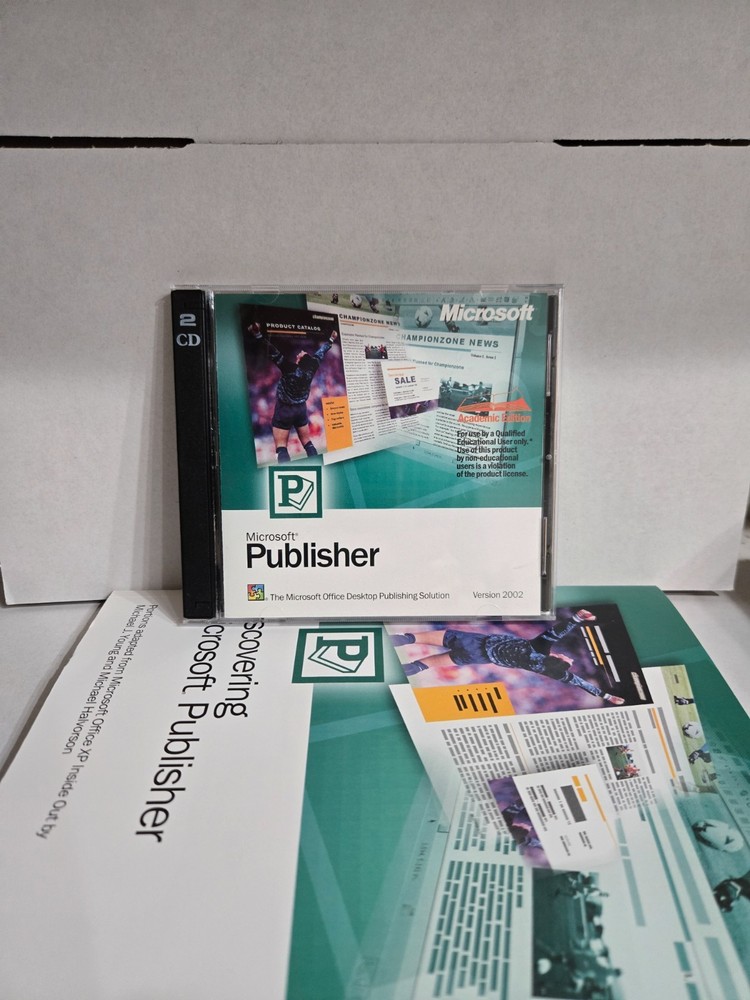 Microsoft Publisher 2002 _ Academic Edition