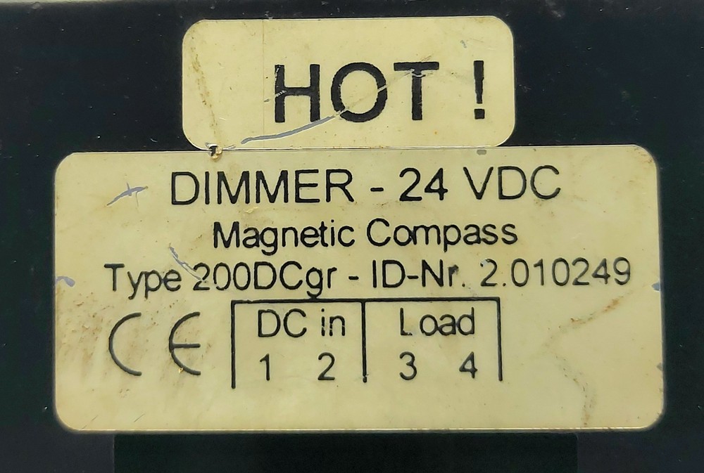 Anschutz Dimmer 24VDC Magnetic Compass 200DCgr 2010249