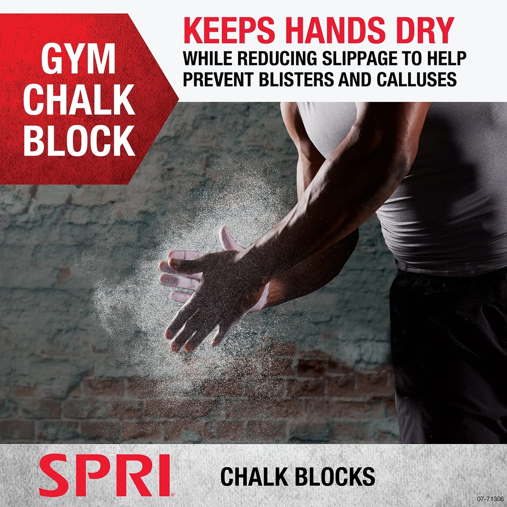 SPRI Chalk Block, 2oz. (8 2 oz Block (8-Pack) 2oz. (8 Pack)