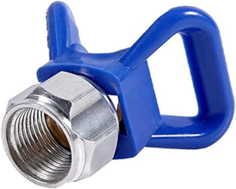 246215 Blue X 7/8" Thread HandTite Tip Guard Base Replace for Airless