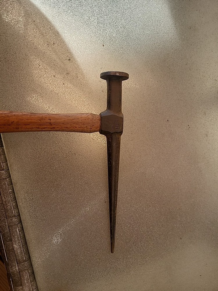 Vintage MAC BTH 156 Auto Body Hammer Finishing Pick Solid Nice