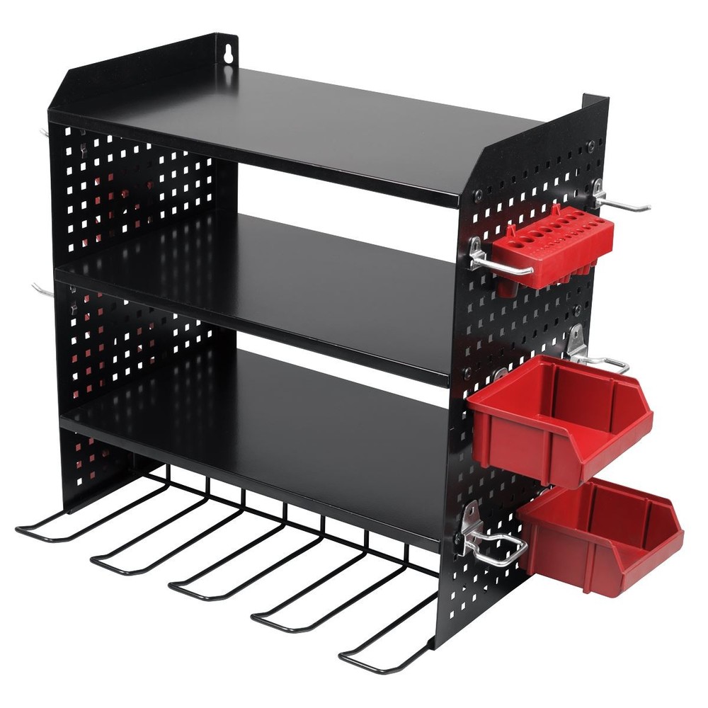 Sealey Power Tool Storage Rack with Shelves PTSR4 Garage Workshop