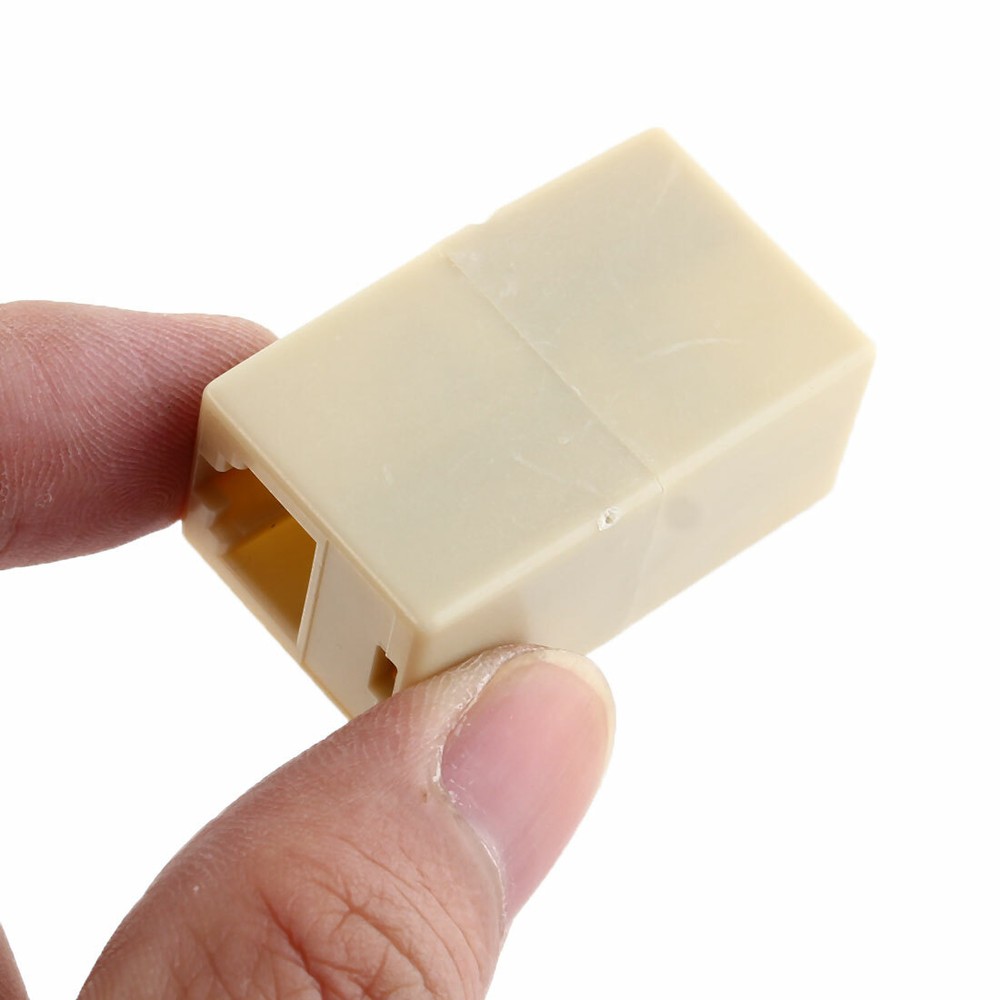 RJ11 Female Jack Socket Telephone Cable Inline Connector Adaptor Coupler