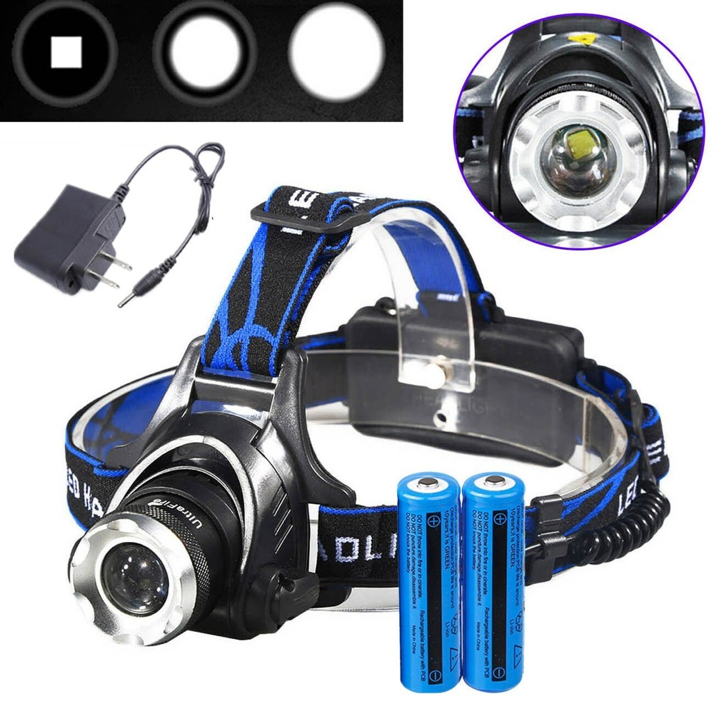 Super Bright LED 990000Lumens Headlamp Headlight Flashlight Head Torch Camping