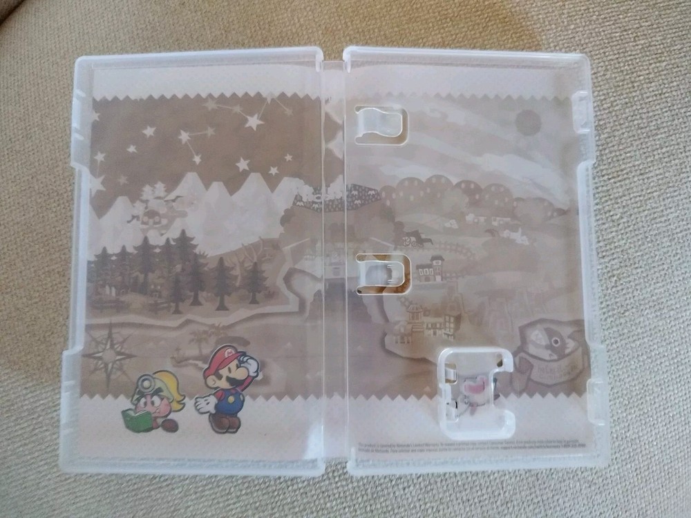 Authentic Replacement Case ONLY Paper Mario The Thousand-year Door Switch Box