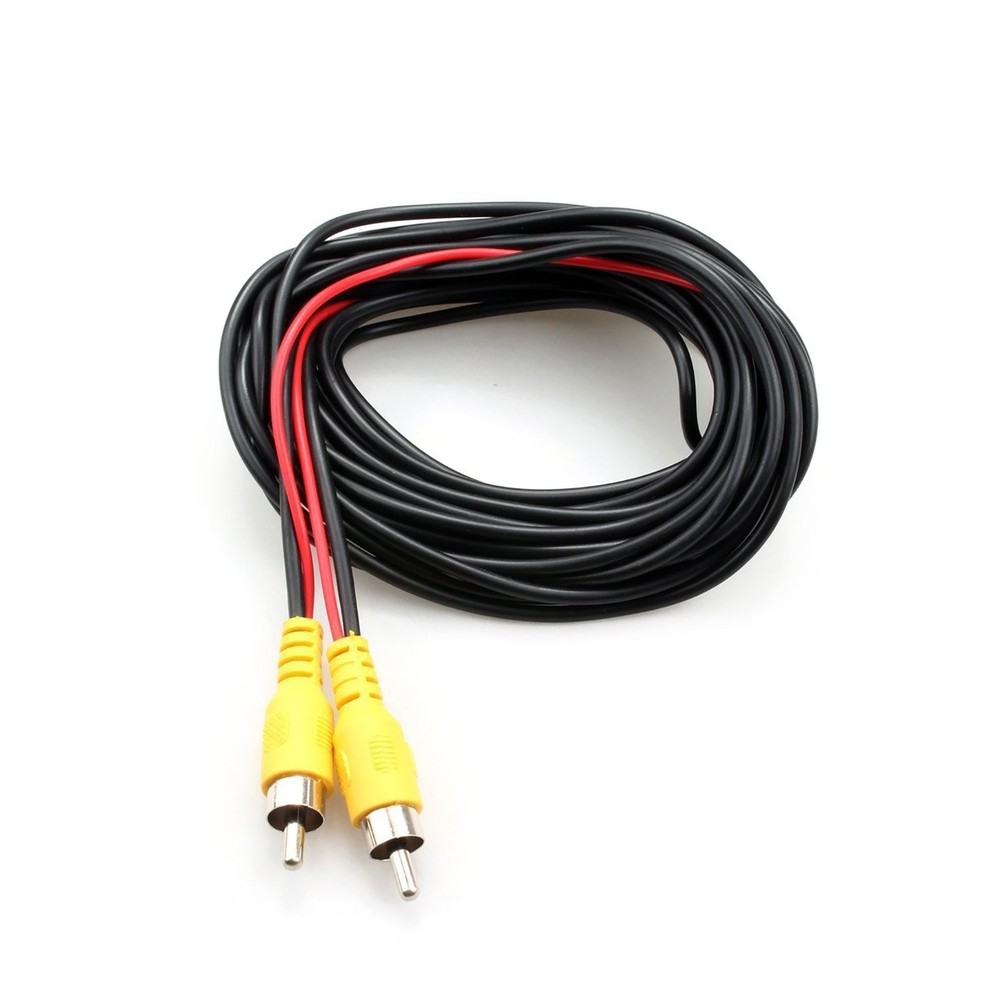 Backup Camera RCA Video Cable 20FT AV Extension Cable