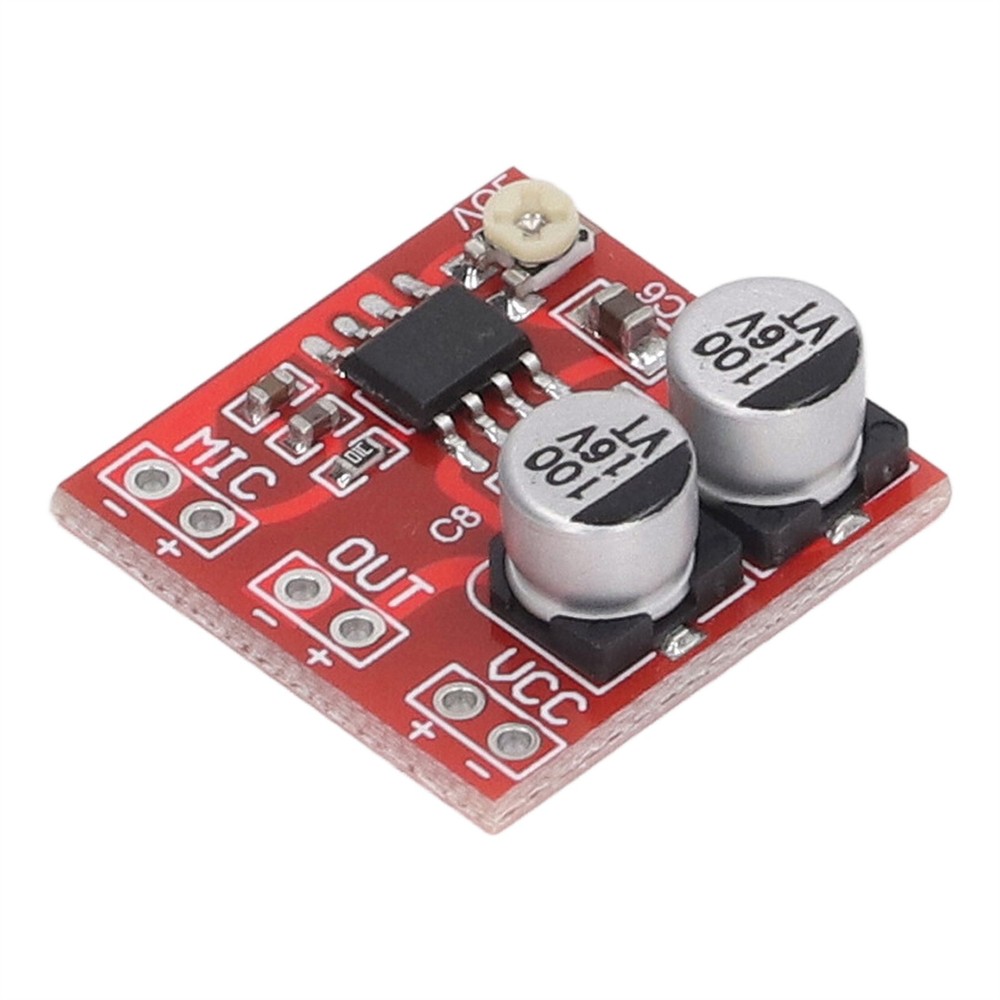 5Pcs LM386 DC4V-12V Electret Microphone Amplifier Module Board DC4V‑12V
