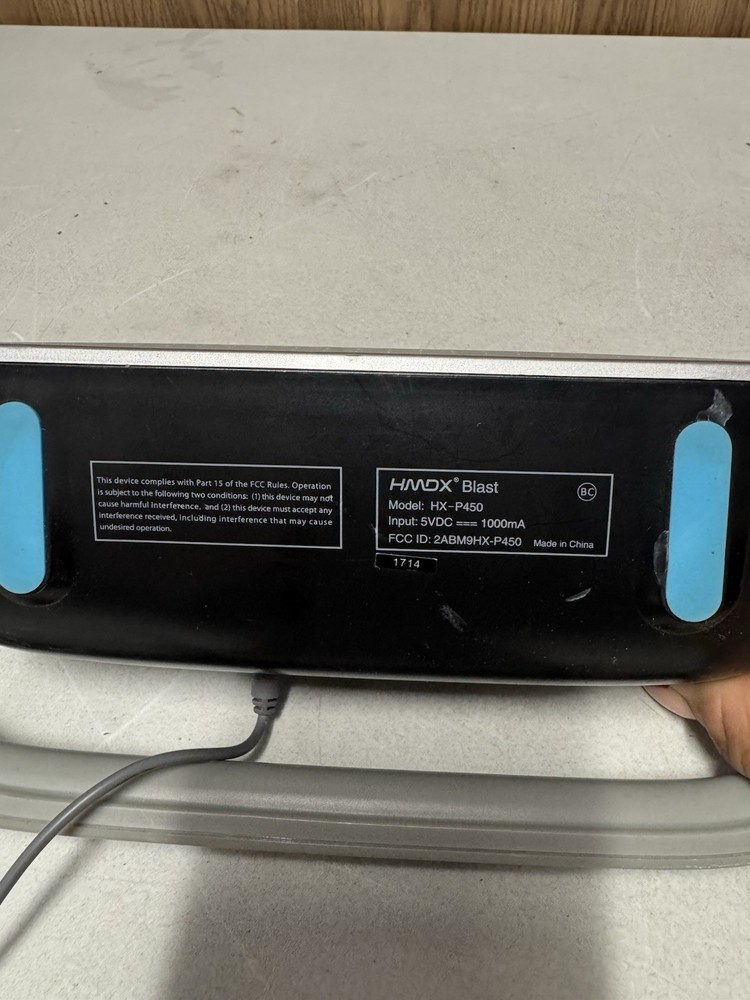 HMDX Blast HX-P450 Bluetooth Speaker – Tested Working – Used