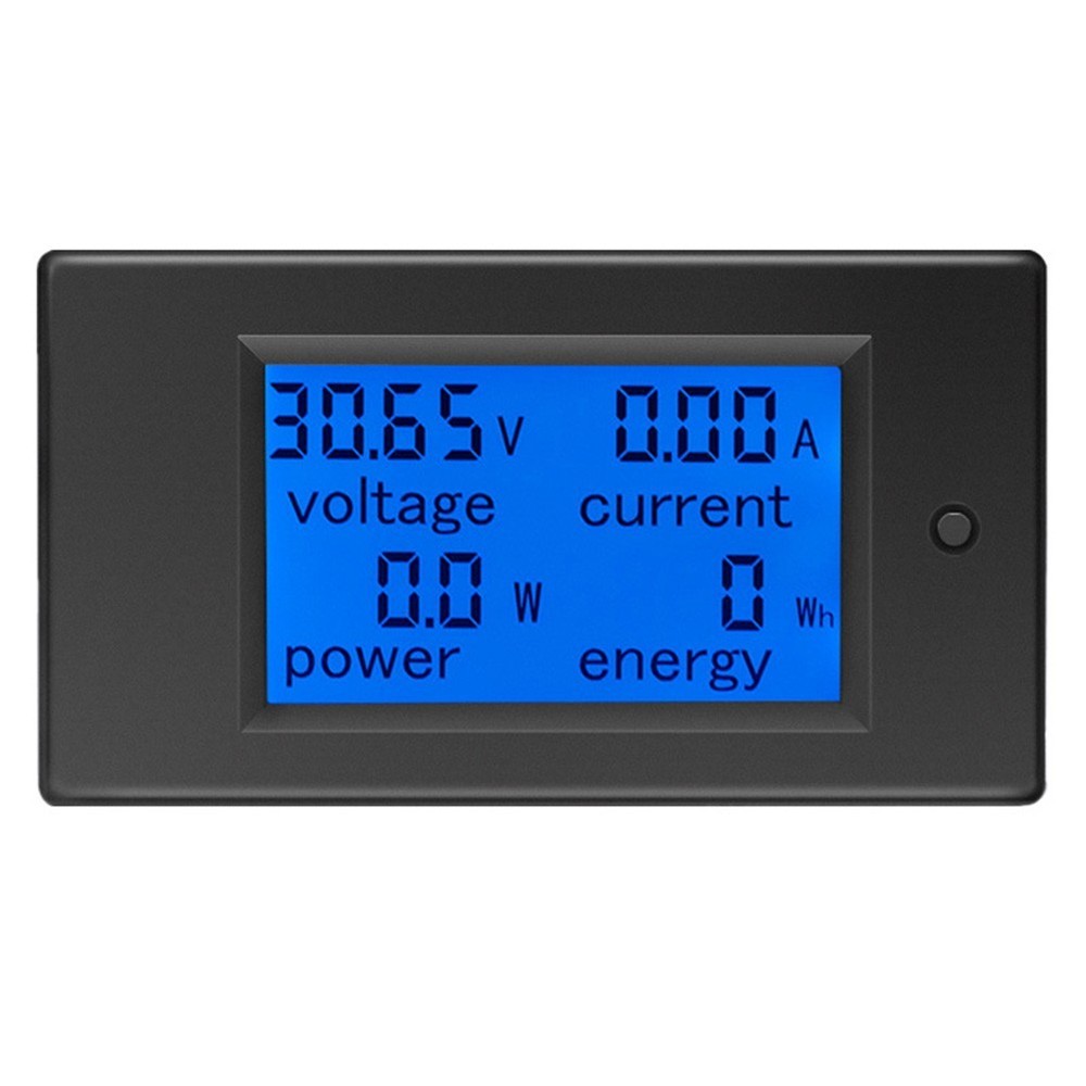 Power Consumption Tracking Device DC Multimeter up to 100A and LCD Display
