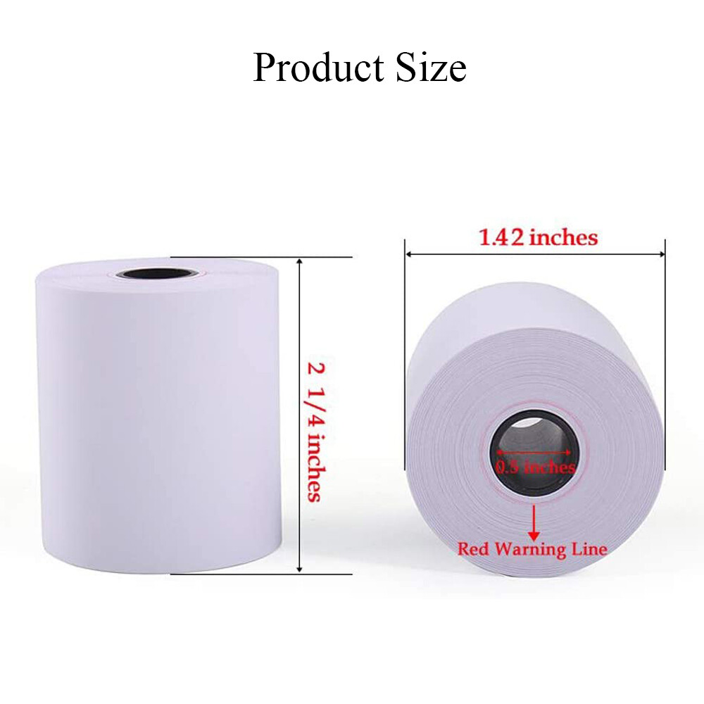 2-1/4" x 50' Thermal Credit Card Cash Register POS Receipt Paper 5 - 600 Rolls