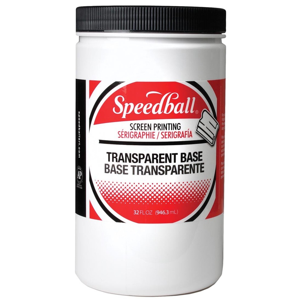 Speedball Fabric Screen Printing Ink Transparent Base