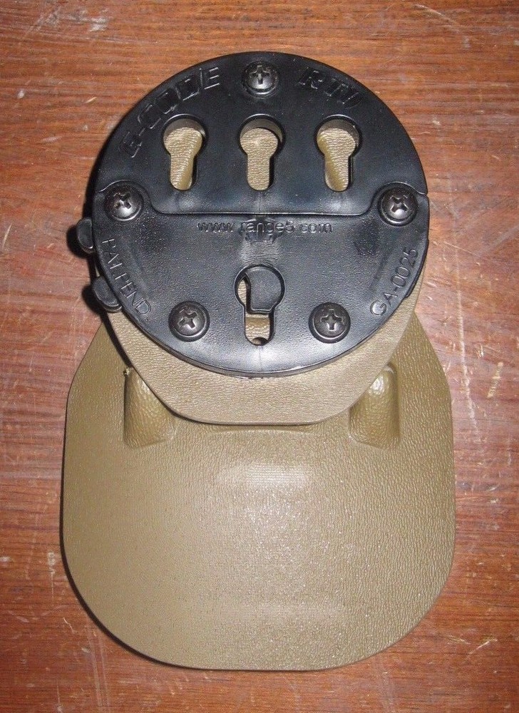 G-CODE RTI wheel paddle holster mount coyote brown belt kydex Rapid Transition