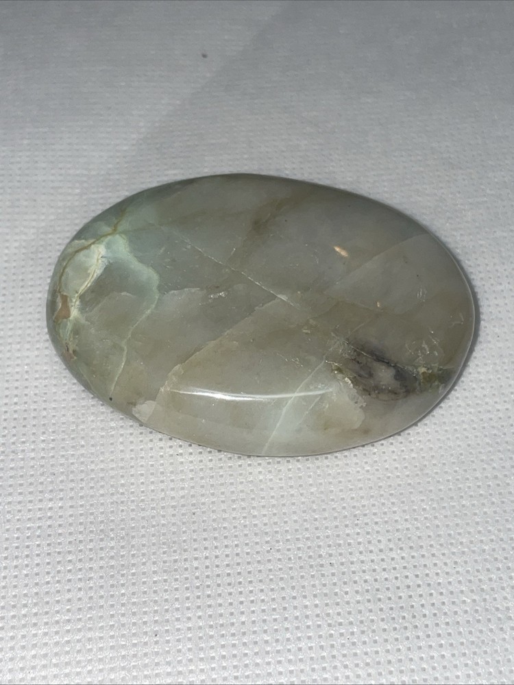 Green Moonstone Handstone 90 Grams