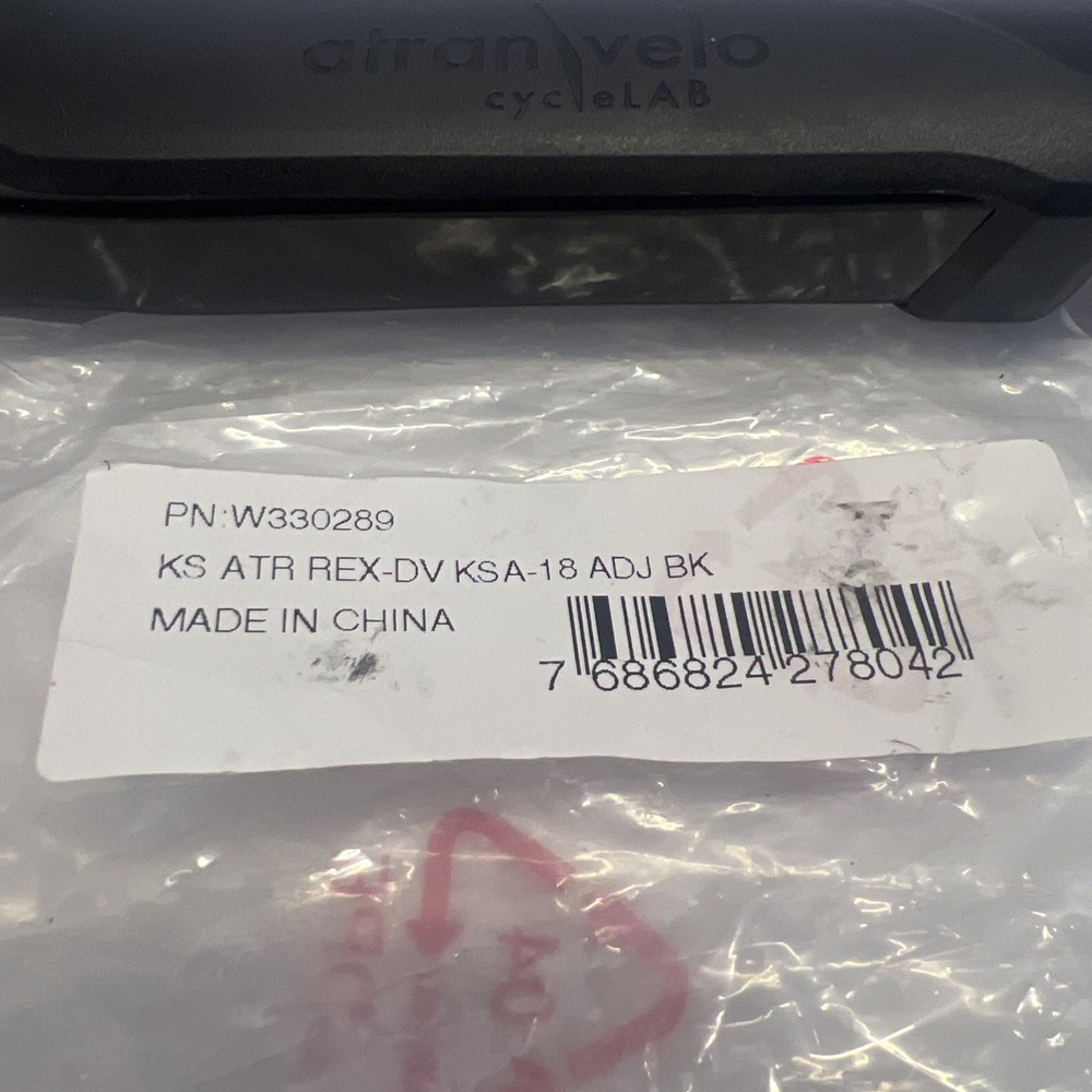 Kickstand Atran Velo Cyclelab Direct Mount 18” Adjustable Threaded Black