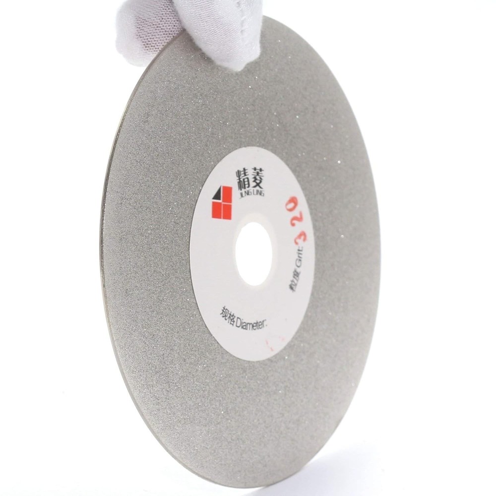 Professional 4 Inch Diamond Flat Lap Wheel Grit 320 for Precision Work