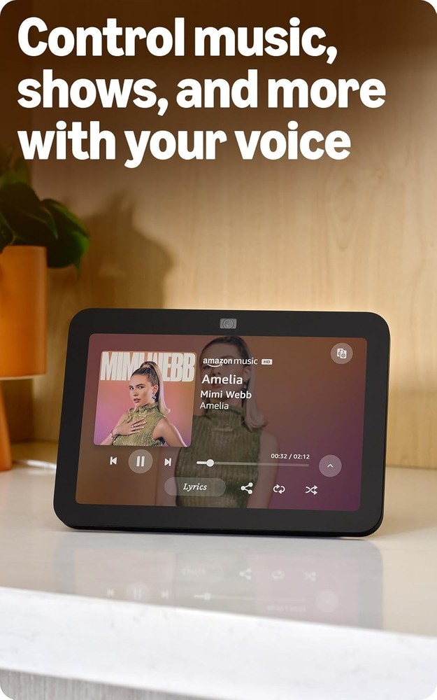 New Amazon Echo Show 8 - 3rd Generation - 3D Spatial Audio Alexa - Glacier White