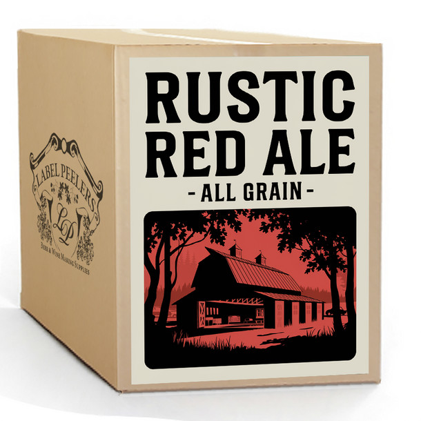 Label Peelers Rustic Red Ale Beer Kit - All Grain