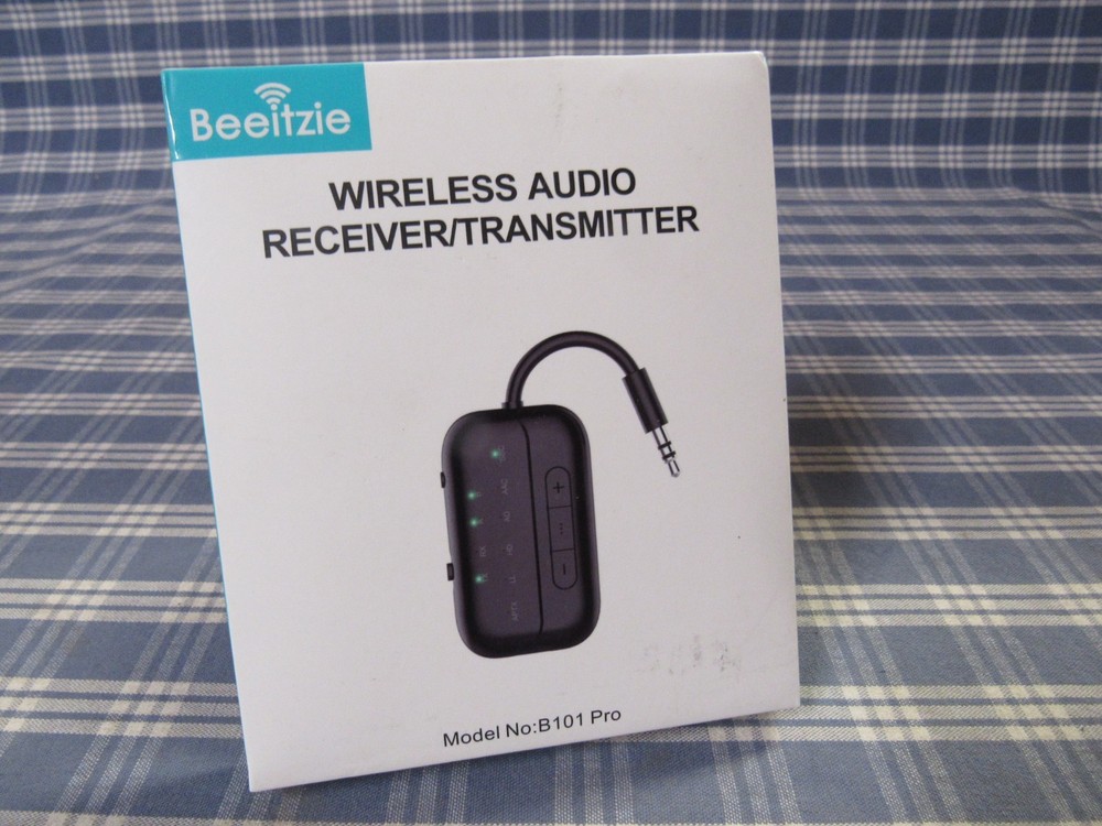 Beeitzie B101 Pro Wireless Audio Receiver Transmitter Bluetooth (New) FREE SHIP.