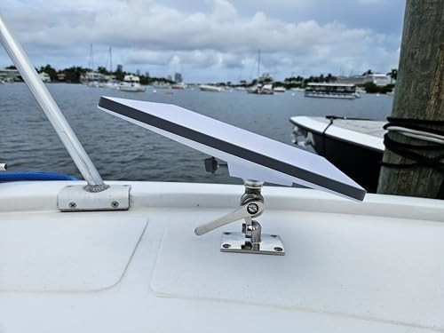 Marine-Grade Heavy-Duty Adjustable Fixed Mount for Starlink Mini Antenna