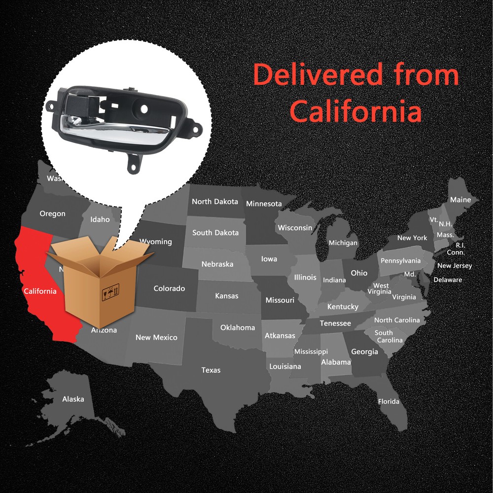 Inside Interior Door Handle For Pathfinder For Altima 13-17 Driver Side Left