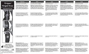 MedSpec Gripper Hinged Knee Brace with CoolFlex