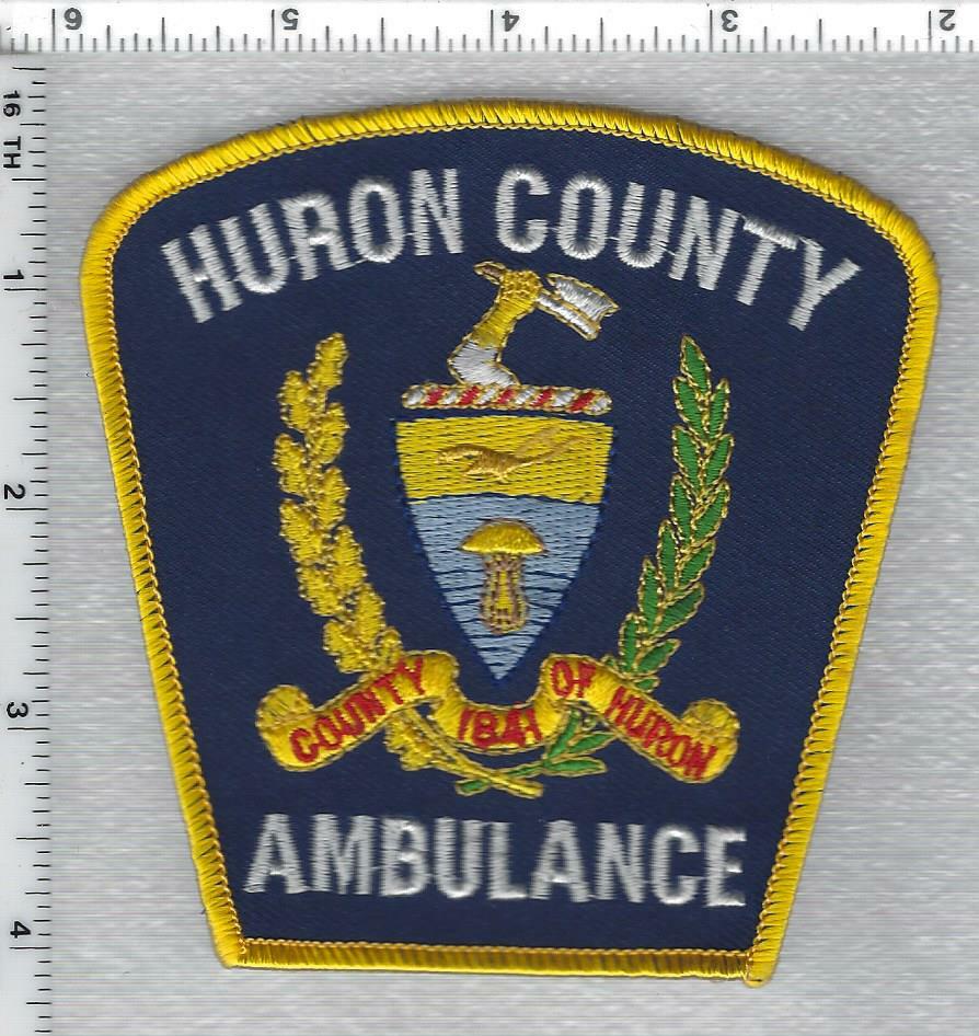 Huron County Ambulance (Michigan) Shoulder Patch