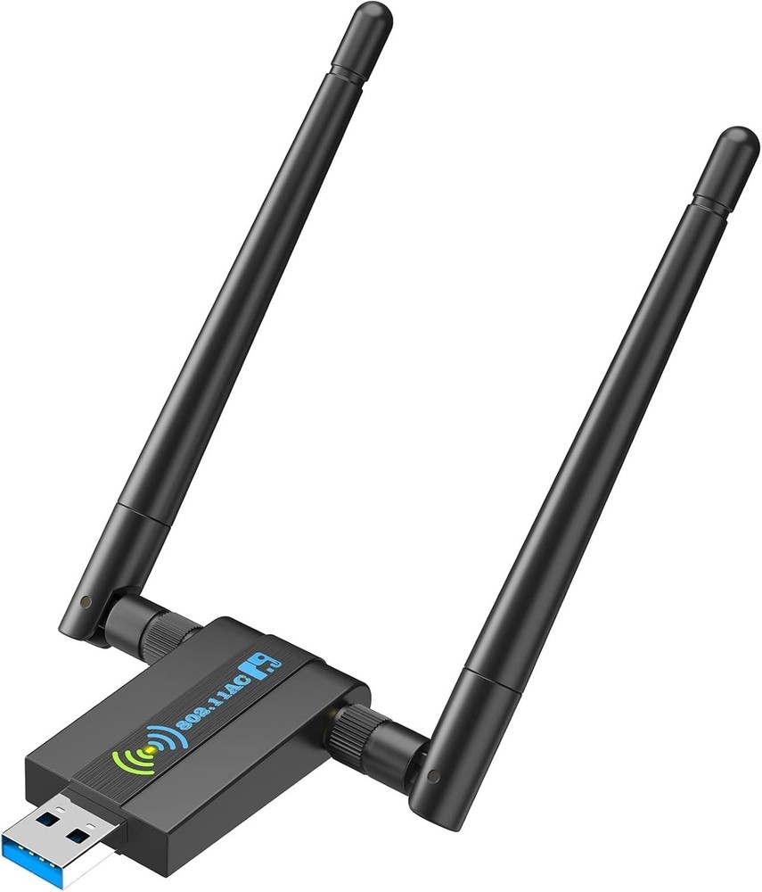 Windows11/10/7 Compatible WiFi Adapter - 1300Mbps