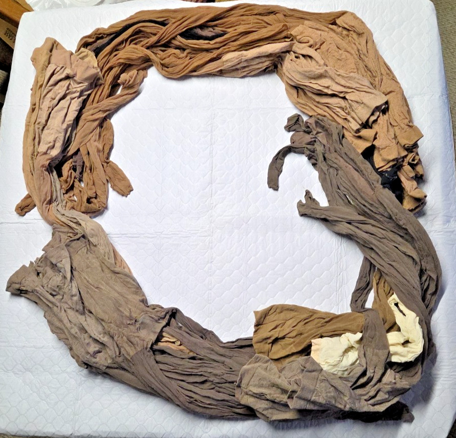 Pantyhose Ladies Women Stockings Gardening Sewing Crafts Unbranded PreOwned