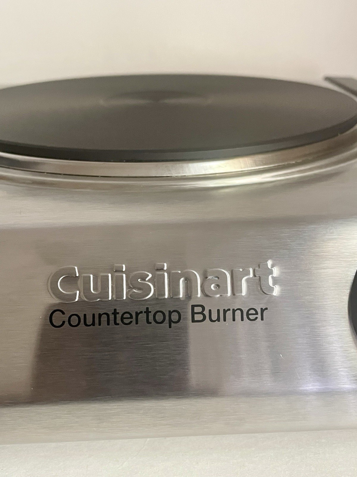 Cuisinart CB-30 Cast-Iron Single Burner Stainless Steel Electric Stove Burner