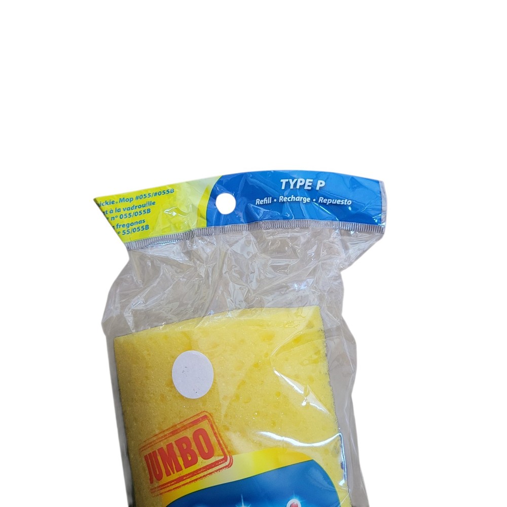 Quickie Jumbo Mop & Scrub Roller Refill #0553MB
