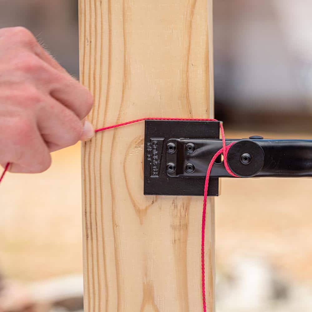 Goldblatt String Line Clamp 1-Pair Masonry Tool Quick One-Hand Use Durable Grip