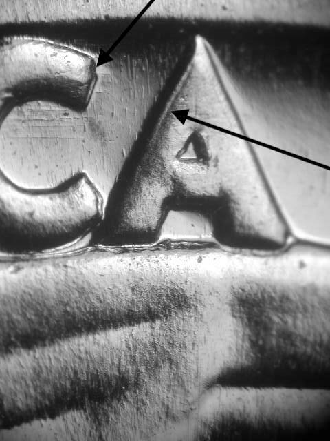 1960 DDR-005 Doubled Die Reverse Ch/Gem Proof Silver Washington Quarter #2