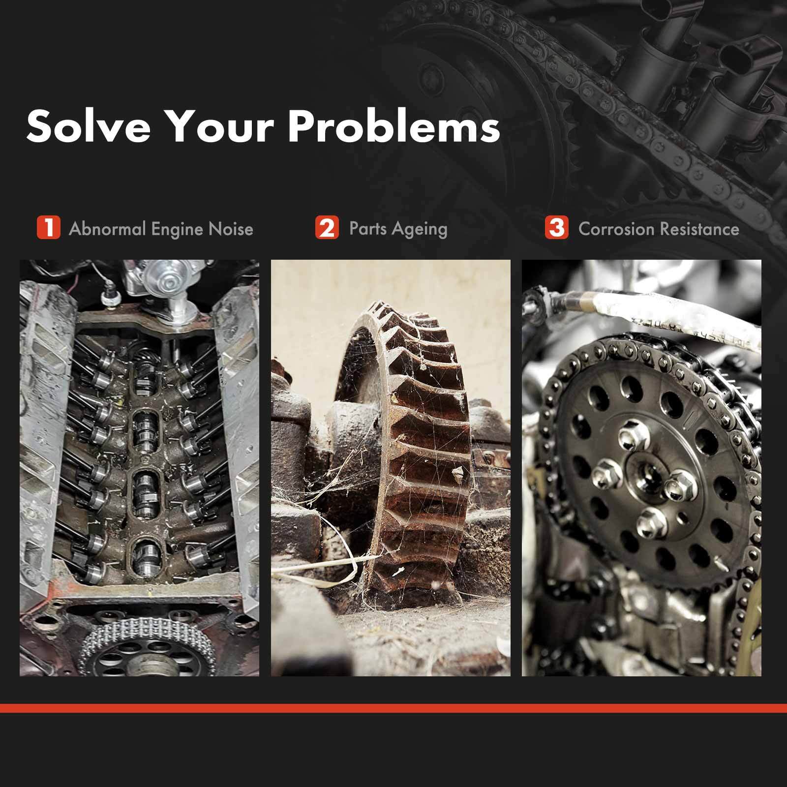 6x Engine Timing Chain Kit for Hyundai Elantra 2011-2013 Kia Soul 2012-2014 DOHC