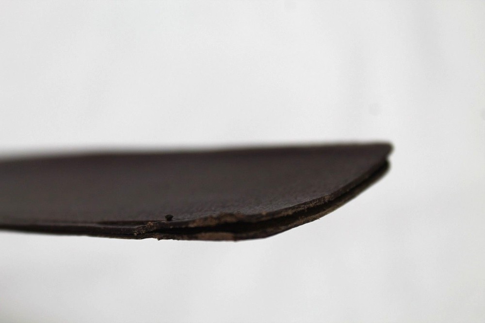 WWII US brown leather Ruler or scale Cover M403 C81230 measures 18 in long E1215